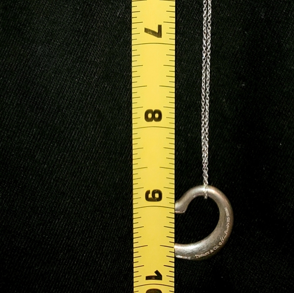 Tiffany & Co Elsa Peretti Open Heart collection Necklace - Picture 5 of 7